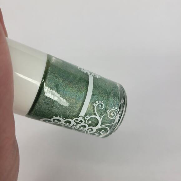 Glitter Daze "Radioactive Decay" NEW Green Glitter Shimmer Holo Metallic Lacquer - Picture 4 of 6